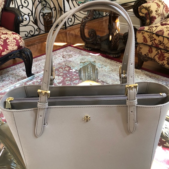 NWT,Tory Burch Emerson Small Buckle Tote Handbag - Picture 7 of 8